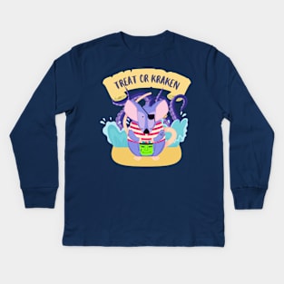 Pirate Rat Kids Long Sleeve T-Shirt